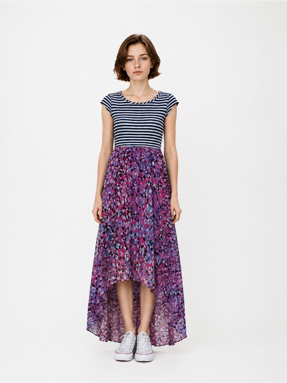 Xhilaration Girls High Low Long Dress